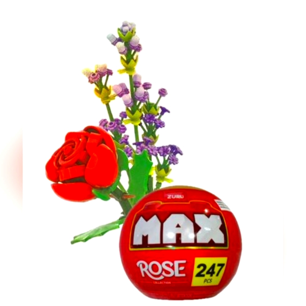 Zuru Max Rose Building Set - Red, Green, Purple